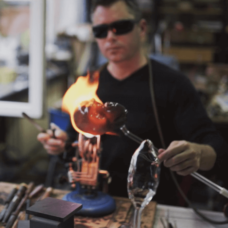 Chris Ahalt’s Glass Furnace Experience